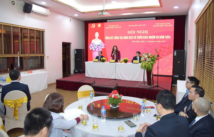 Báo Đại biểu Nhân dân triển khai nhiệm vụ năm 2024 ảnh 2 Báo Đại biểu Nhân dân triển khai nhiệm vụ năm 2024 -2