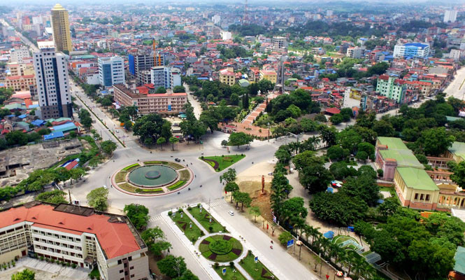 Một góc thành phố Thái Nguyên Một góc thành phố Thái Nguyên