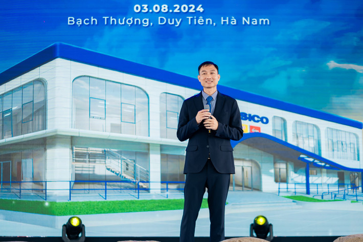 Ông Nguyễn Việt Hà, Tổng Giám đốc PepsiCo Foods Việt Nam, phát biểu tại lễ khởi công PepsiCo Foods Việt Nam khởi công nhà máy 90 triệu USD tại Hà Nam -0