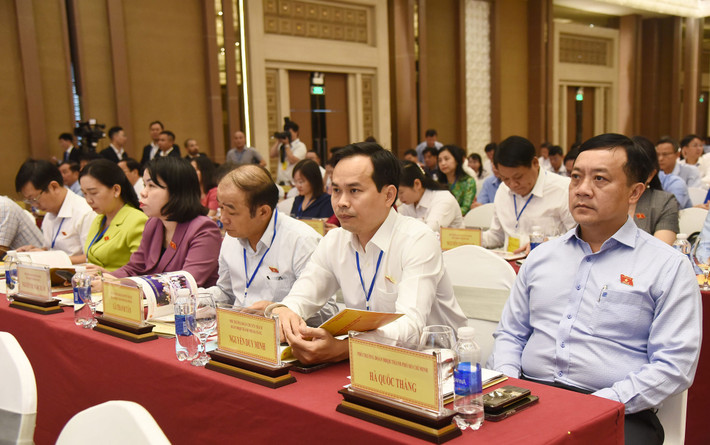 Các đại biểu dự hội nghị. Ảnh: Quang Khánh Tiếp tục đồng hành, tổ chức nhiều diễn đàn trao đổi thiết thực -0