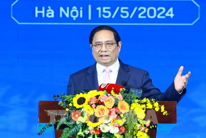 Thủ tướng Chính phủ Phạm Minh Chính dự và phát biểu tại buổi lễ Thủ tướng Chính phủ Phạm Minh Chính dự Lễ chào mừng Ngày Khoa học và Công nghệ Việt Nam -0