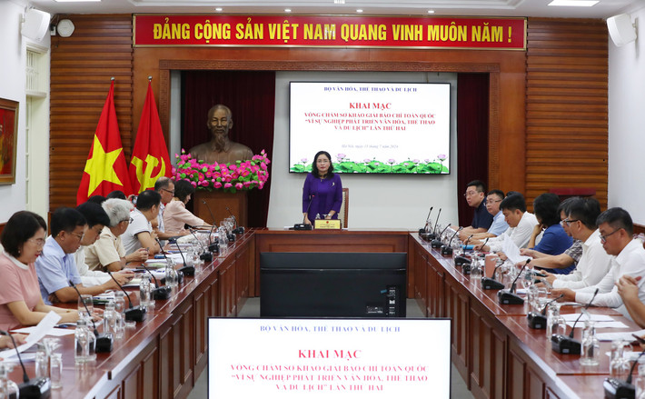 894 tác phẩm vào vòng sơ khảo giải báo chí về văn hóa, thể thao và du lịch năm 2024 ảnh 1 920 tác phẩm tham dự Giải báo chí toàn quốc về văn hóa, thể thao và du lịch