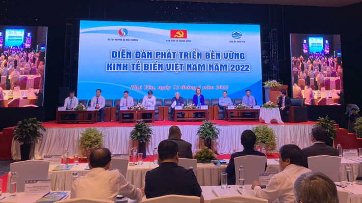 Quang cảnh Diễn đàn Phát triển bền vững kinh tế biển Việt Nam năm 2022 Tiếp tục bám sát mục tiêu phát triển kinh tế biển bền vững -0