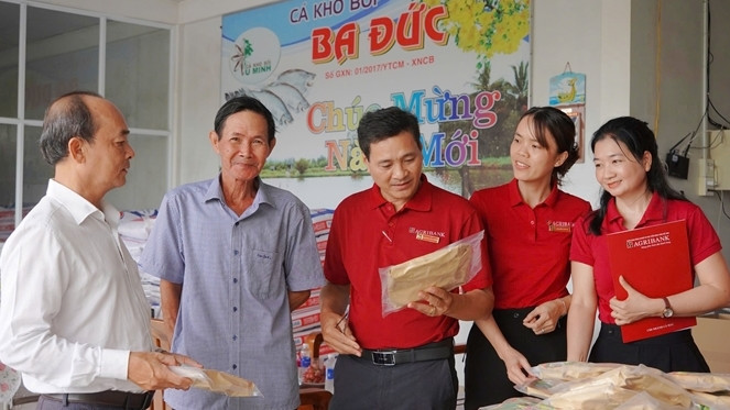 Agribank dành nguồn lực giúp người dân phát triển Khô cá bổi. Ảnh: M. Khương Giúp sức cho “khô cá bổi” Cà Mau