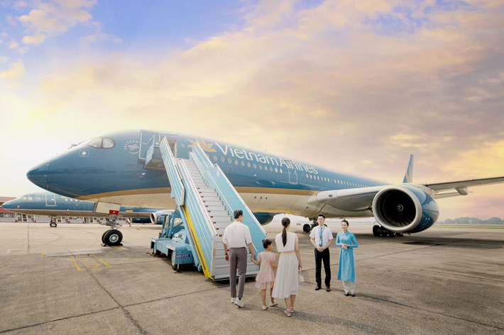 Trong dịp cao điểm lễ Quốc khánh từ 30.8 đến 4.9, Vietnam Airlines sẽ tăng xấp xỉ nửa triệu chỗ, tương ứng gần 2.500 chuyến bay trên toàn mạng nội địa, quốc tế . Ảnh: VNA Chuẩn bị nửa triệu chỗ, hàng không Việt Nam sẵn sàng cho Quốc khánh 2.9 -0