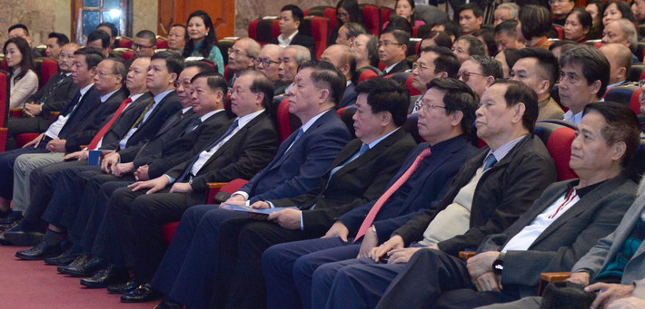 Các đại biểu dự Lễ trao tặng thưởng Trao tặng thưởng các tác phẩm lý luận, phê bình văn học, nghệ thuật xuất bản năm 2022 -0