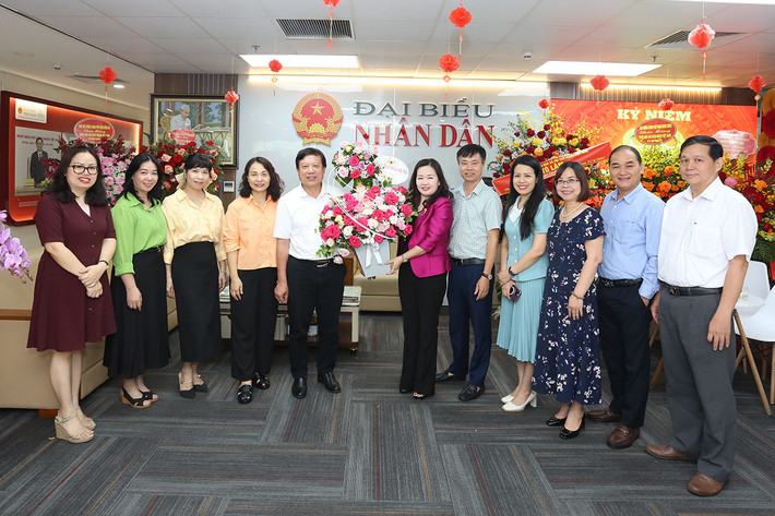 Lãnh đạo Đảng, Nhà nước và các bộ, ngành, địa phương chúc mừng Báo Đại biểu Nhân dân ảnh 19 Lãnh đạo Đảng, Nhà nước và các bộ, ngành, địa phương chúc mừng Báo Đại biểu Nhân dân -0