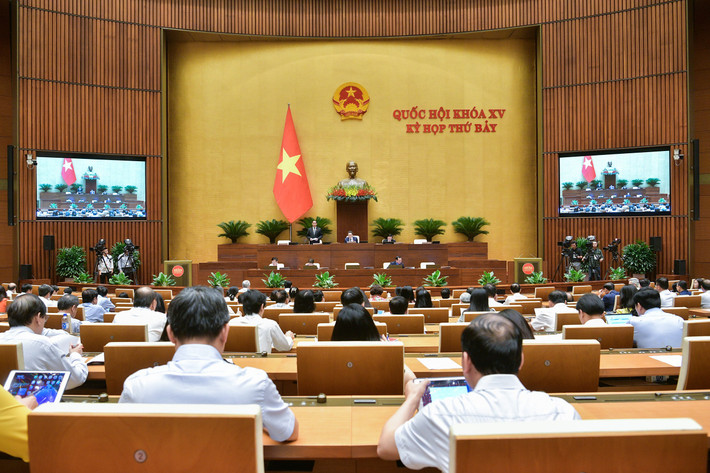 Quang cảnh phiên họp. Ảnh: Hồ Long Bảo đảm cho Công đoàn Việt Nam ngày càng lớn mạnh, hoạt động hiệu quả -0
