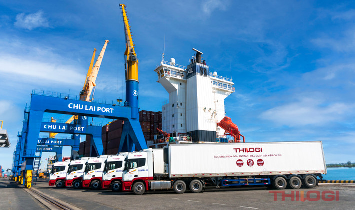 Đội xe vận chuyển đường bộ của THILOGI Đội xe vận chuyển đường bộ của THILOGI