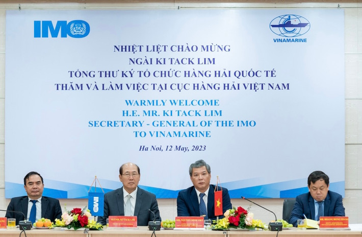 Thúc đẩy tăng cường hợp tác giữa Tổ chức Hàng hải quốc tế và Hàng hải Việt Nam ảnh 2 Thúc đẩy tăng cường hợp tác giữa Tổ chức Hàng hải quốc tế (IMO) và Hàng hải Việt Nam -0
