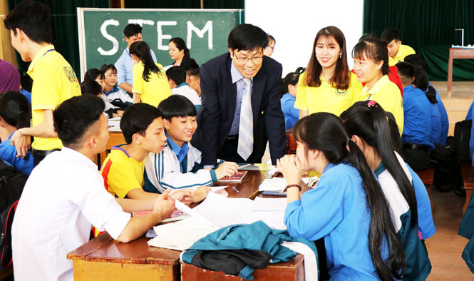 Để mô hình giáo dục STEM ở trường phổ thông đạt hiệu quả cao thì Hiệu trưởng phải vô cùng tâm huyết và dành nhiều tình yêu cho giáo dục STEM (Ảnh: ITN) Nâng cao vai trò của Hiệu trưởng khi đưa giáo dục STEM vào trường phổ thông -0