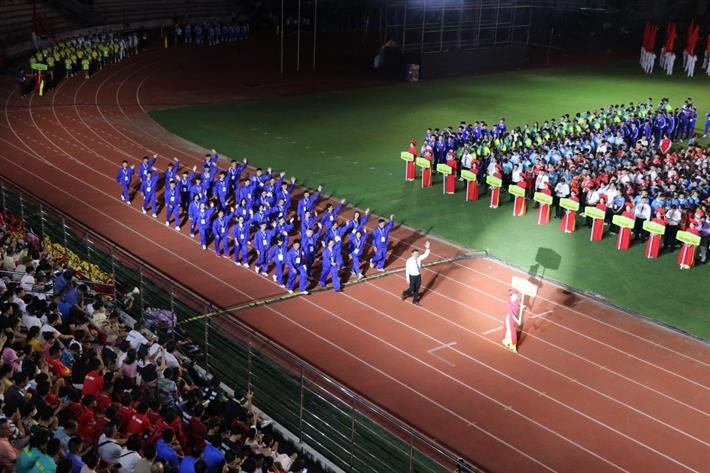 Khai mạc Đại hội thể thao học đường lớn nhất toàn quốc năm 2024 ảnh 3 Khai mạc Đại hội thể thao học đường lớn nhất toàn quốc năm 2024 -0