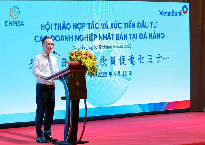 Phó Tổng Giám đốc VietinBank Nguyễn Đình Vinh phát biểu tại Hội thảo VietinBank gia tăng hợp tác với khách hàng FDI Nhật Bản tại Đà Nẵng -0