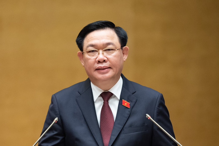Chủ tịch Quốc hội Vương Đình Huệ điều hành Phiên chất vấn và trả lời chất vấn chiều 6.6 Công tác dân tộc - nhiệm vụ chiến lược lâu dài, cấp bách -0