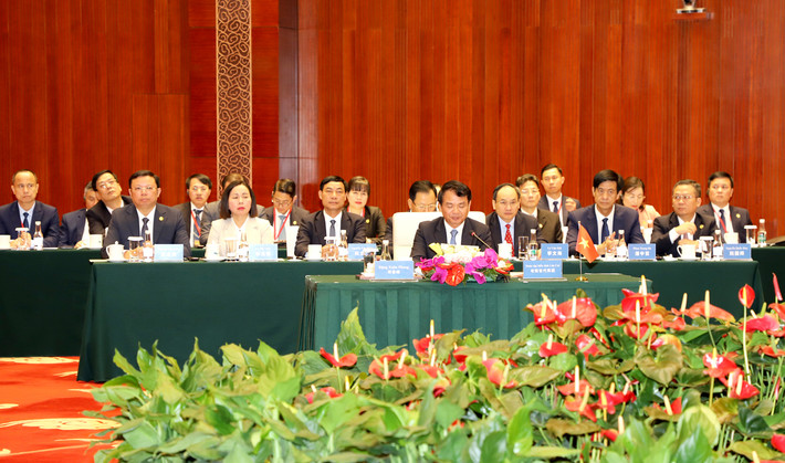 Đoàn đại biểu tỉnh Lào Cai dự hội nghị Hội nghị thường niên lần thứ Tư giữa Bí thư Tỉnh ủy các tỉnh Hà Giang, Lào Cai, Lai Châu, Điện Biên (Việt Nam) và Bí thư Tỉnh ủy Vân Nam (Trung Quốc) -0