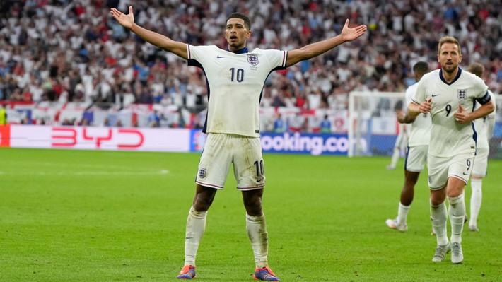 Jude Bellingham mang vận may từ CLB Real Madrid về Tam Sư. Ảnh: AP Tứ kết EURO 2024: Cao trào đã điểm -0