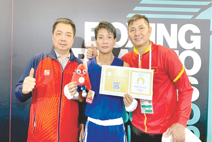 Ấn tượng thành tích 2 nữ vận động viên Boxing và xe đạp ở An Giang ảnh 1 VĐV Kim Ánh đoạt vé tham dự Olympic 2024