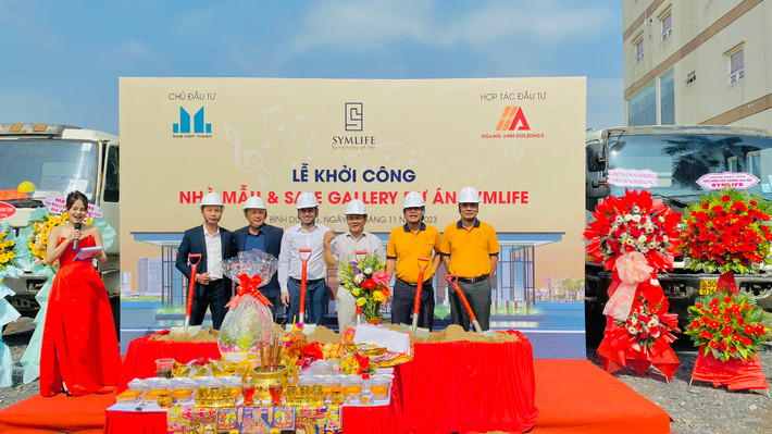 Khởi công nhà mẫu và Sales Gallery dự án Symlife Khởi công nhà mẫu dự án Symlife