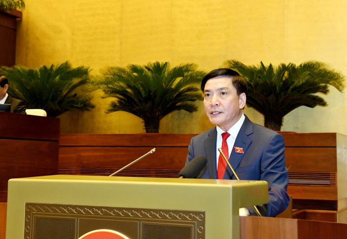 Quốc hội bầu Chánh án Tòa án Nhân dân Tối cao đối với ông Lê Minh Trí ảnh 3 Quốc hội bầu Chánh án Tòa án Nhân dân Tối cao đối với ông Lê Minh Trí -0