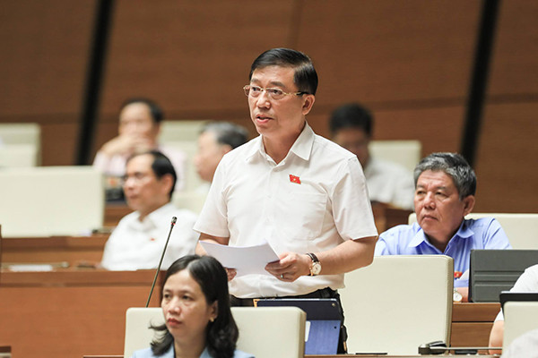 ĐBQH Nguyễn Tuấn Anh (Bình Phước) phát biểu. Ảnh: Quang Khánh Quốc hội thảo luận về kết quả thực hiện kế hoạch phát triển kinh tế - xã hội -0