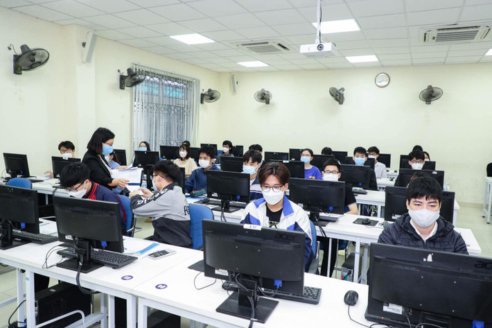 Hơn 4.000 thí sinh tham dự đợt thi ngày 19 - 20.3 Ảnh: VNU Hơn 4.000 thí sinh tham dự đợt thi ngày 19 - 20.3 Ảnh: VNU