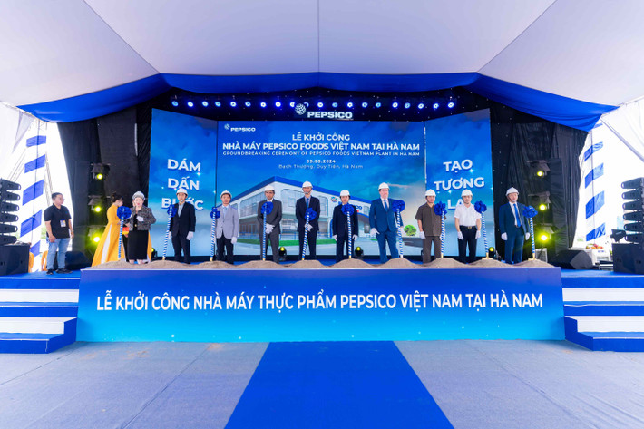 Lễ khởi công nhà máy mới đánh dấu 30 năm PepsiCo Foods có mặt tại Việt Nam PepsiCo Foods Việt Nam khởi công nhà máy 90 triệu USD tại Hà Nam -0