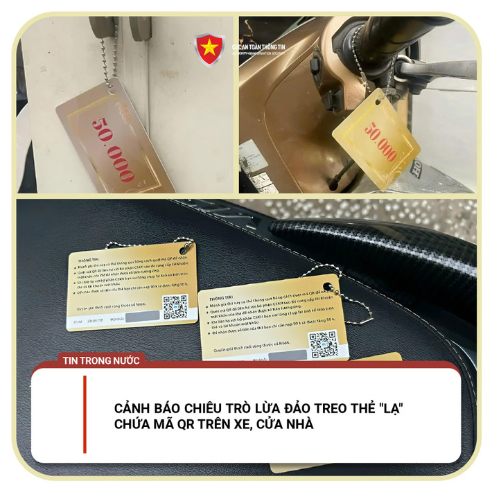 Cảnh báo chiêu trò lừa đảo treo thẻ Cảnh báo chiêu trò lừa đảo treo thẻ