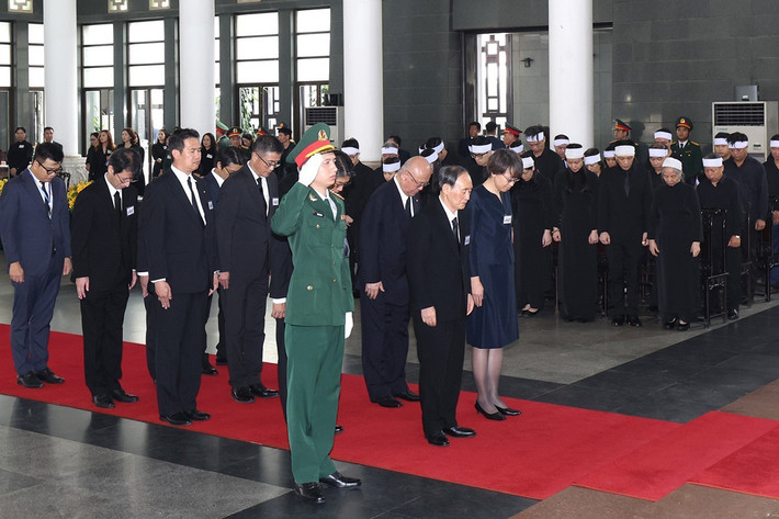 Lãnh đạo nhiều nước trên thế giới, cơ quan ngoại giao, tổ chức quốc tế tại Hà Nội viếng Tổng Bí thư Nguyễn Phú Trọng ảnh 8 Chủ tịch Quốc hội Cuba và đoàn đại biểu nhiều nước trên thế giới viếng Tổng Bí thư Nguyễn Phú Trọng -0