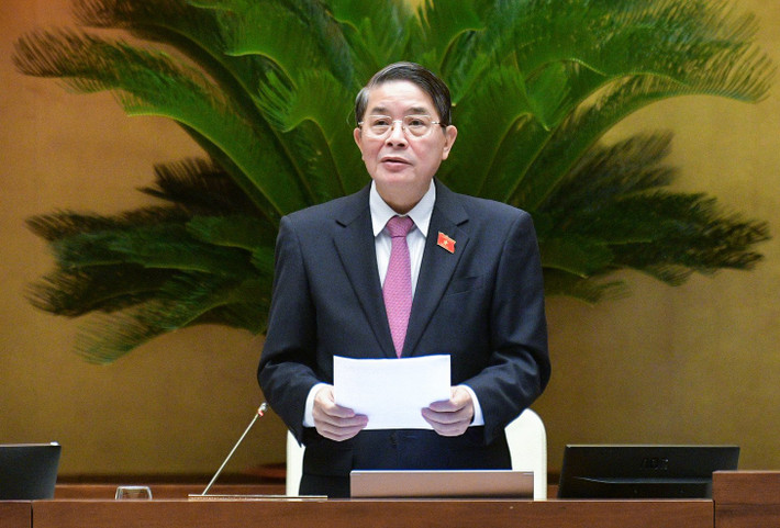 Phó Chủ tịch Quốc hội Nguyễn Đức Hải phát biểu. Ảnh: Lâm Hiển Đóng góp nhiều giải pháp bảo đảm hiệu quả hơn khi ban hành chính sách trong tình hình khẩn cấp -0