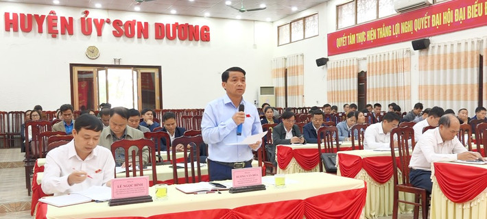 Thường trực HĐND huyện Sơn Dương tổ chức phiên họp giải trình về thực hiện pháp luật bảo vệ môi trường trên địa bàn giai đoạn 2021 - 2023 Thường trực HĐND huyện Sơn Dương tổ chức phiên họp giải trình về thực hiện pháp luật bảo vệ môi trường trên địa bàn giai đoạn 2021 - 2023