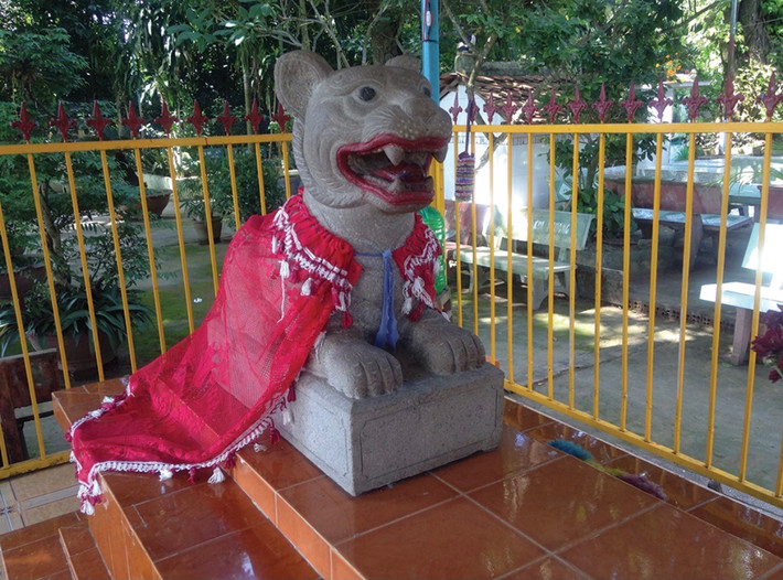 Thần Hổ được thờ tại các miếu đình khắp đồng bằng sông Cửa Long