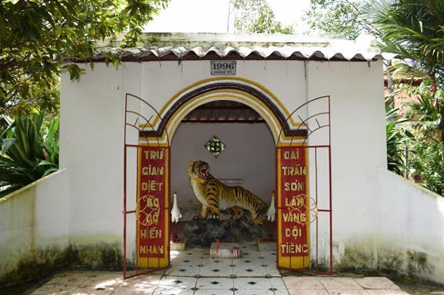 Người dân ở Bình Thủy, TP Cần Thơ luôn tin Thần Hổ sẽ phù hộ cho mưa thuận gió hòa, xóm làng thanh bình, thinh vượng Người dân ở Bình Thủy, TP Cần Thơ luôn tin Thần Hổ sẽ phù hộ cho mưa thuận gió hòa, xóm làng thanh bình, thinh vượng