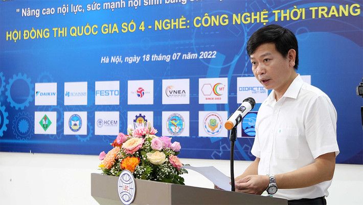 Khai mạc Kỳ thi Kỹ năng nghề quốc gia - nghề Công nghệ thời trang ảnh 2 Khai mạc Kỳ thi Kỹ năng nghề quốc gia - nghề Công nghệ thời trang