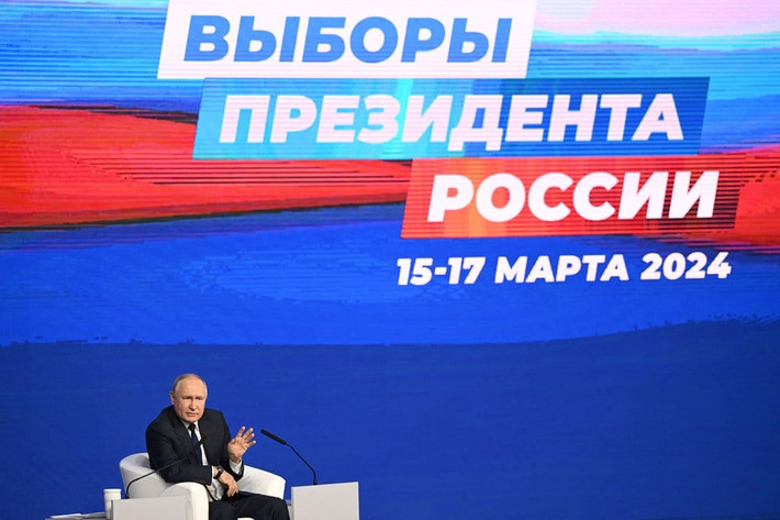 Tổng thống Putin kêu gọi cử tri bỏ phiếu. Ảnh: Euro News Vầu cử Tổng thống Nga: Những điểm đặc biệt cần biết -0