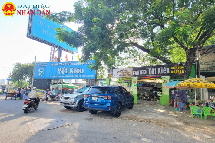 Trung tâm Thể thao dưới nước Yết Kiêu tại Quận 1, TP. Hồ Chí Minh. Ảnh: Quang Phương. TP. Hồ Chí Minh: Nhiều vi phạm về tài chính của Trung tâm Thể thao dưới nước Yết Kiêu -0