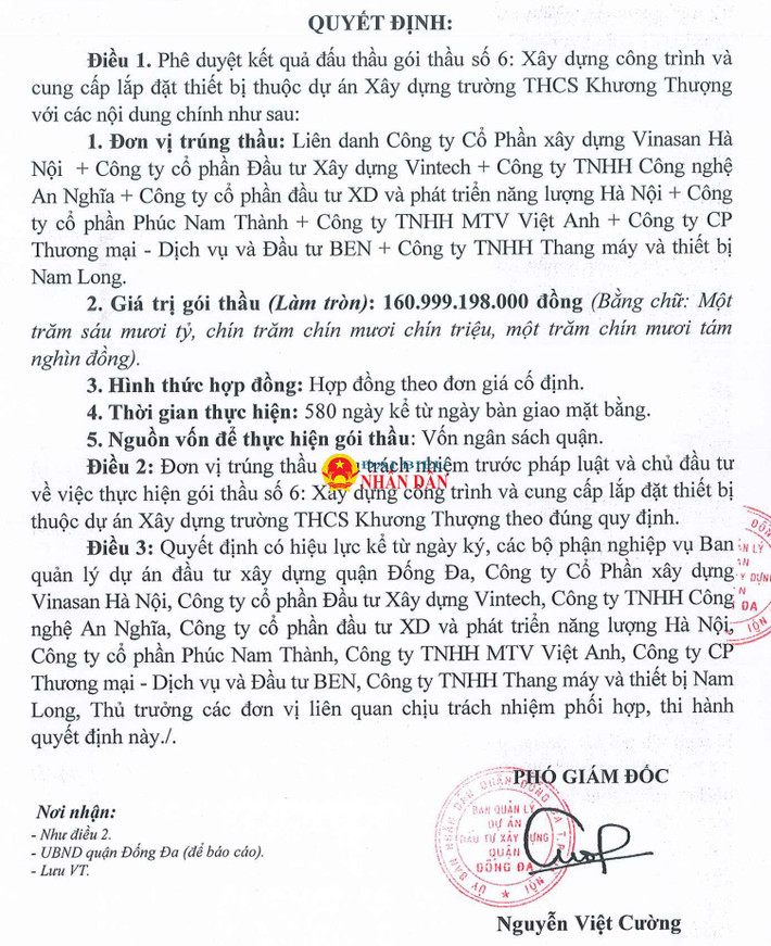 Công ty An Nghĩa thường xuyên trúng thầu do Ban QLDA ĐTXD quận Đống Đa làm chủ đầu tư có tiềm lực ra sao? ảnh 2 Công ty TNHH công nghệ An Nghĩa -0