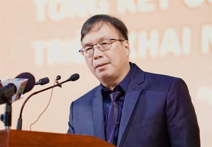 Ông Nguyễn Tiến Thanh, tân Chủ tịch Hội đồng thành viên đồng thời là Tổng giám đốc Công ty trách nhiệm hữu hạn một thành viên Nhà xuất bản Giáo dục Việt Nam (Ảnh: Bộ GD-ĐT) Ông Nguyễn Tiến Thanh làm Tổng giám đốc Nhà xuất bản Giáo dục Việt Nam -0