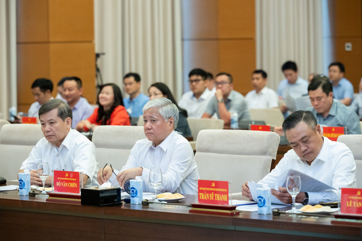 Các đại biểu dự hội nghị. Ảnh: Lâm Hiển Hội nghị giữa Đảng Đoàn Quốc hội và Ban Cán sự Đảng Chính phủ -0