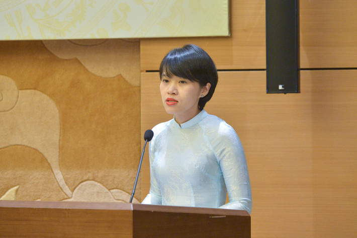 Văn phòng Quốc hội trao quyết định bổ nhiệm cán bộ lãnh đạo, quản lý ảnh 5 Phó Vụ trưởng Vụ Kinh tế Dương Thùy Dung phát biểu