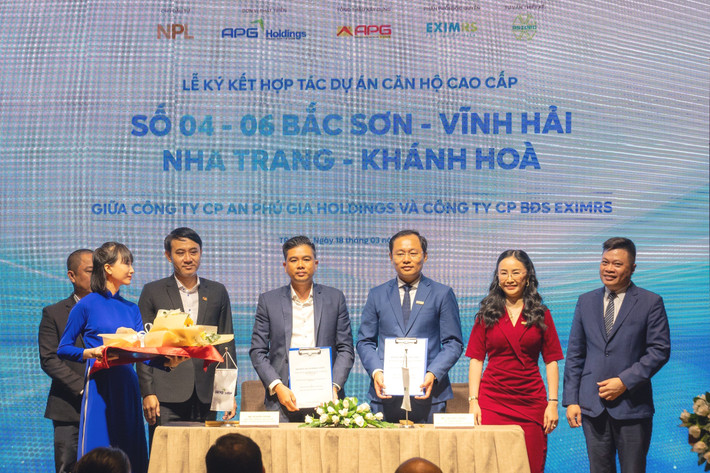 Đơn vị phát triển dự án APG Holdings ký kết giao cho EximRS độc quyền phân phối dự án căn hộ cao cấp số 04-06 Bắc Sơn Đơn vị phát triển dự án APG Holdings ký kết giao cho EximRS độc quyền phân phối dự án căn hộ cao cấp số 04-06 Bắc Sơn