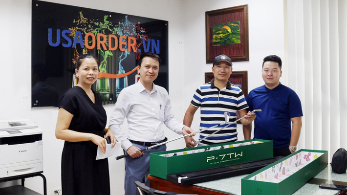 Khách hàng đầu Tiên Sở Hữu Siêu Phẩm P-7TW - Phiên Bản Giới Hạn 81 Bộ Trên Thế Giới (42/81). Gậy golf độc lạ, chính hãng dành cho các golfer tại Việt Nam