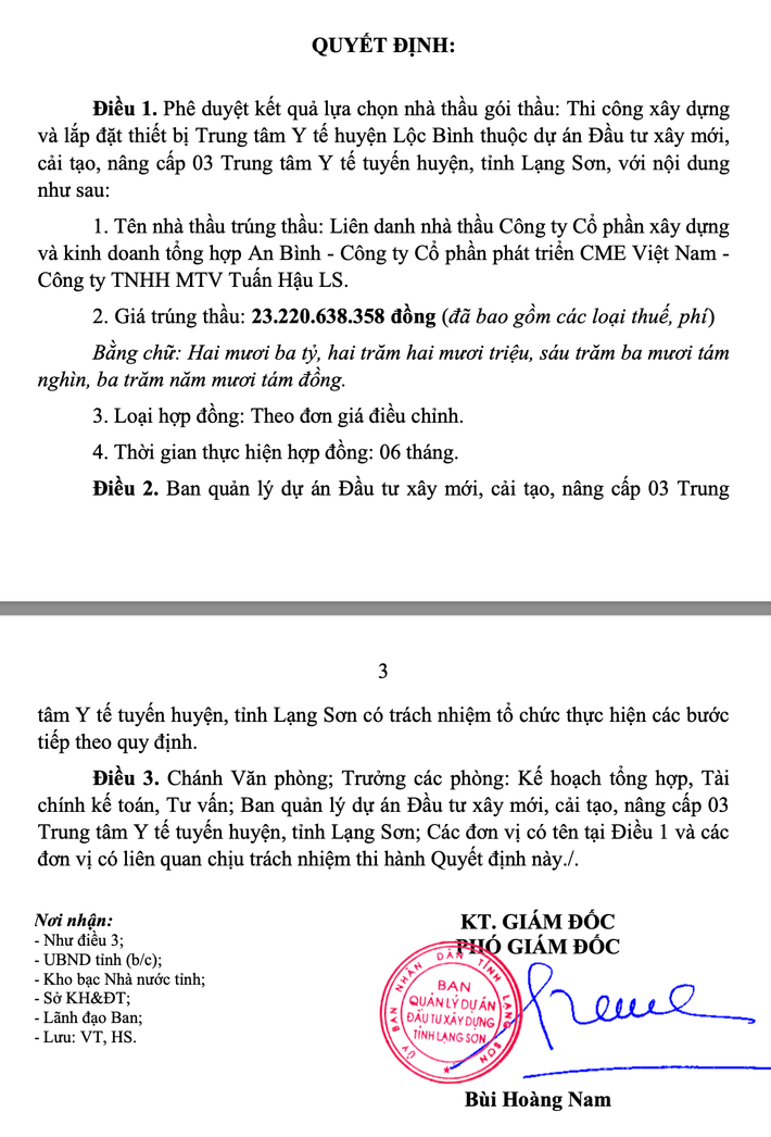 Lạng Sơn: Doanh nghiệp thường xuyên trúng nhiều gói thầu có tỷ lệ tiết kiệm ngân sách ở mức Lạng Sơn: Hé mở doanh nghiệp thường xuyên trúng nhiều gói thầu có tỷ lệ tiết kiệm