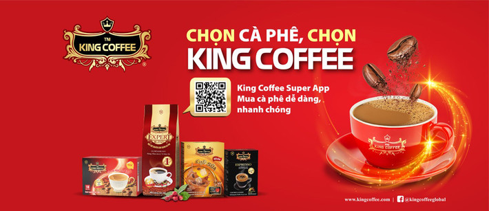 King Coffee cà phê sữa hòa tan - Hương vị cà phê sữa truyền thống Việt Nam ảnh 3 King Coffee cà phê sữa hòa tan - Hương vị cà phê sữa truyền thống Việt Nam -2