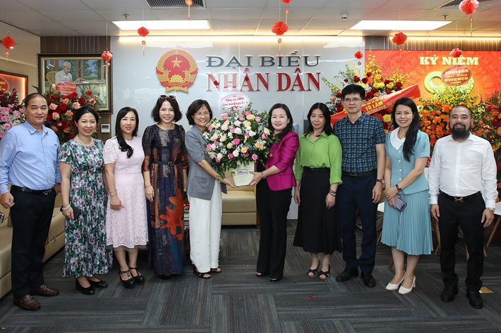 Lãnh đạo Đảng, Nhà nước và các bộ, ngành, địa phương chúc mừng Báo Đại biểu Nhân dân ảnh 13 Lãnh đạo Đảng, Nhà nước và các bộ, ngành, địa phương chúc mừng Báo Đại biểu Nhân dân -0