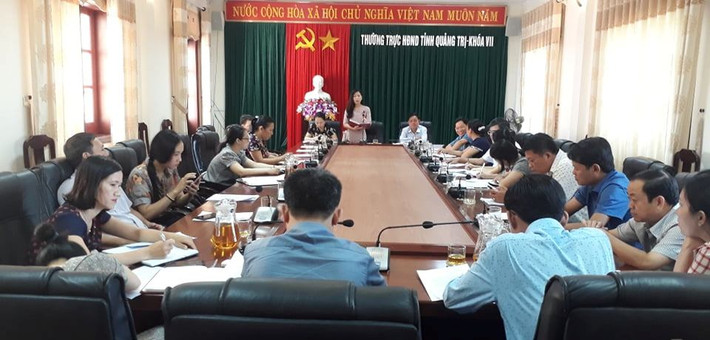Một cuộc họp triển khai công tác của Văn phòng HĐND tỉnh Quảng Trị Ảnh: Kiều Oanh Một cuộc họp triển khai công tác của Văn phòng HĐND tỉnh Quảng Trị Ảnh: Kiều Oanh