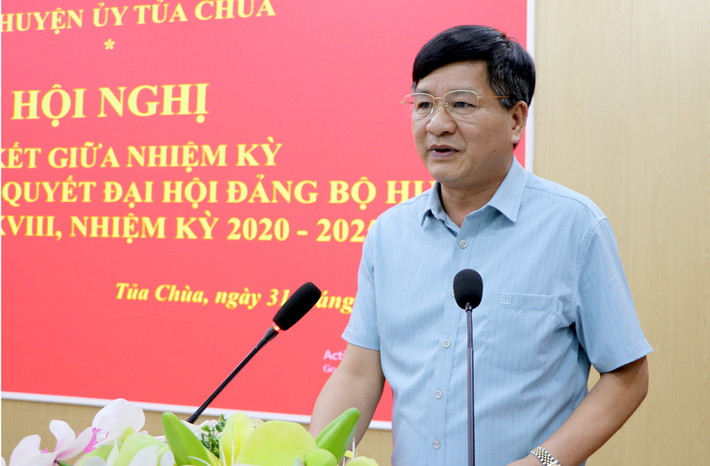Điện Biên: Đảng bộ huyện Tủa Chùa sơ kết giữa nhiệm kỳ 2020 - 2025 ảnh 1 Điện Biên: Đảng bộ huyện Tủa Chùa sơ kết giữa nhiệm kỳ 2020 - 2025 ảnh 1