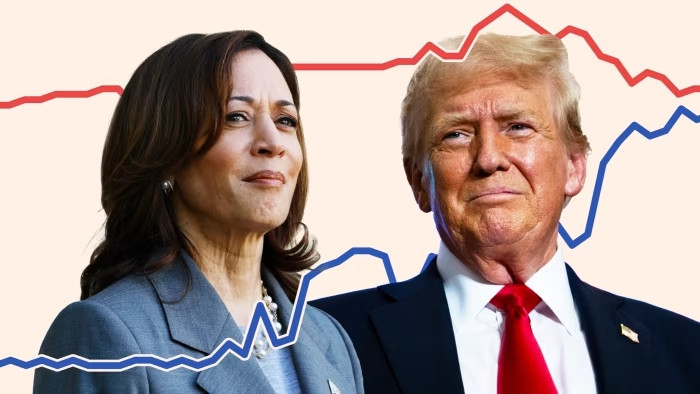 Ứng cử viên tổng thống đảng Dân Chủ Kamala Harris và ứng cử viên tổng thống đảng Cộng hoà Donald Trump. Ảnh: Reuters Có gì trong chương trình nghị sự kinh tế của các ứng cử viên? -0