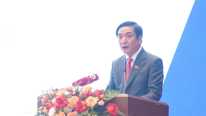 Chủ tịch Quốc hội Vương Đình Huệ dự Lễ công bố Logo, Bộ nhận diện và Website Hội nghị Nghị sĩ trẻ toàn cầu lần thứ 9 ảnh 5 Chủ tịch Quốc hội Vương Đình Huệ dự Lễ công bố Logo, Bộ nhận diện và Website Hội nghị Nghị sĩ trẻ toàn cầu lần thứ 9 -4