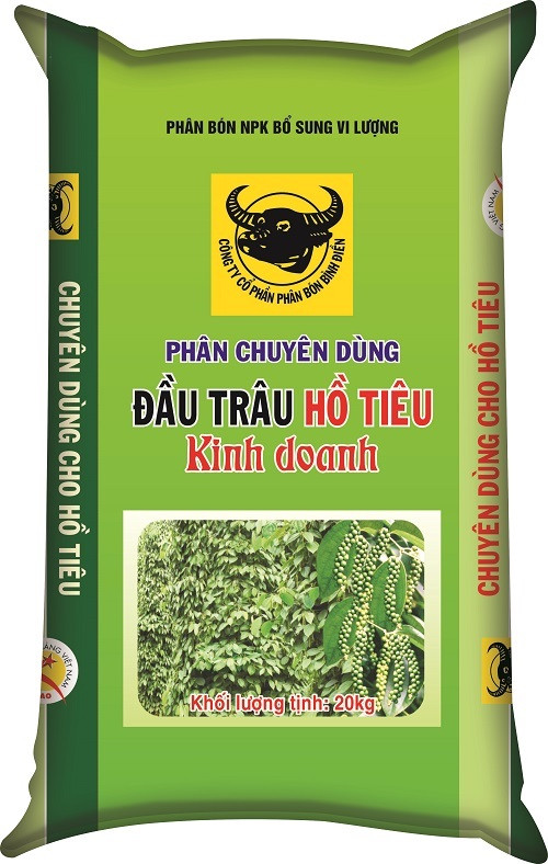 Phân chuyên dùng Đầu Trâu cho hồ tiêu của Công ty Cổ phần Phân bón Bình Điền giúp cây nhanh ra hoa, đậu quả Tăng khả năng ra hoa, đậu quả cho cây hồ tiêu -0
