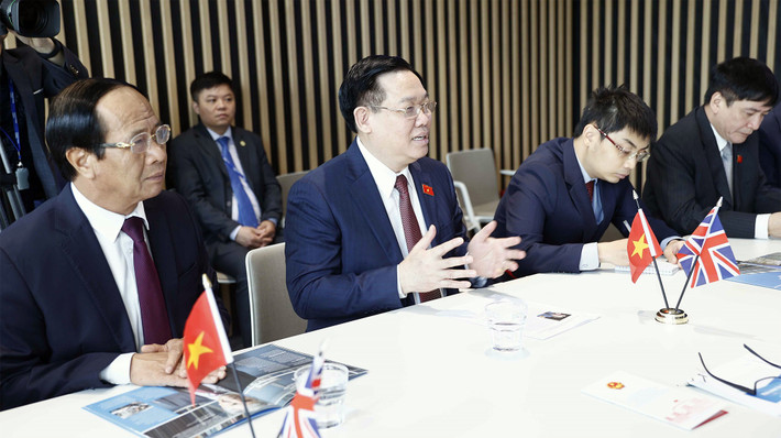 Chủ tịch Quốc hội Vương Đình Huệ tiếp Lãnh đạo Trường Imperial College London ảnh 2 Chủ tịch Quốc hội Vương Đình Huệ tiếp Lãnh đạo Trường Imperial College London -0